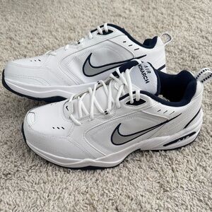 Nike Air Monarch IV Men's White and Black Sneakers